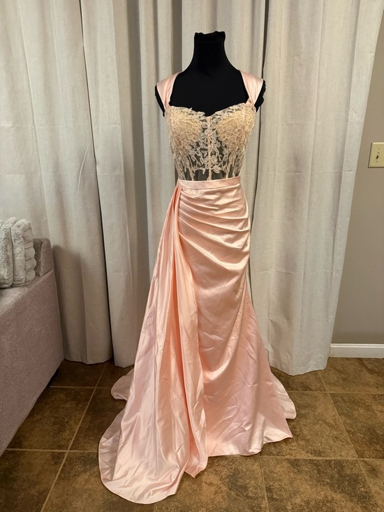 JJs House Dresses & Skirts - JJ's House Pink Corset Prom/Formal Dress Size 16 NWT